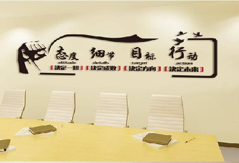 长宁县企业文化墙主要展示什么？