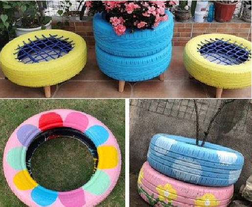 长宁县墙体彩绘-变废为宝