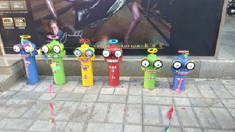 长宁县商业区彩绘