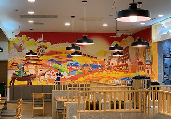 长宁县商业空间彩绘介绍。