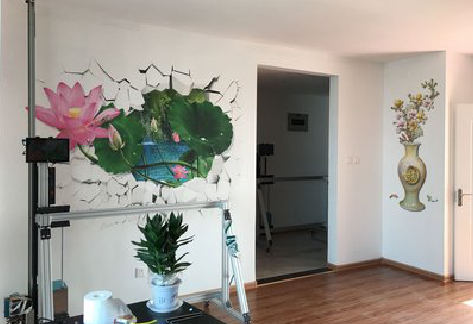 长宁县墙体彩绘相比墙纸的优势。