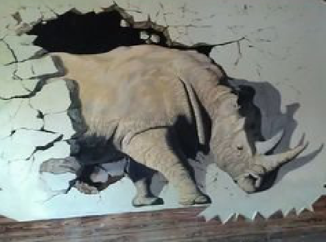 长宁县在墙绘中,如何绘制3D效果?